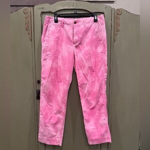 Gap straight pink khaki pants size 10